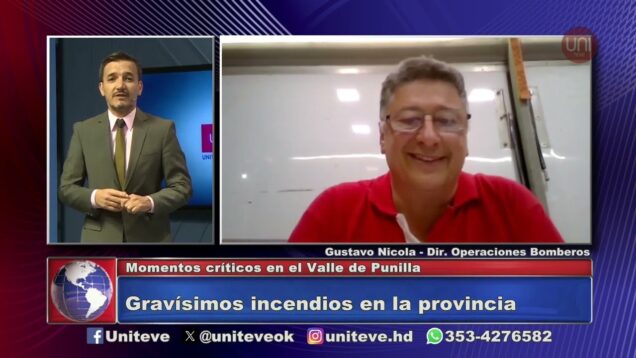 Uniteve Noticias | Gravísimos incendios en la provincia