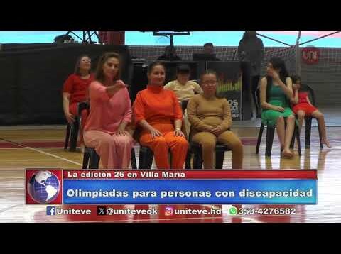 Uniteve Noticias | Olimpiadas para personas con discapacidad