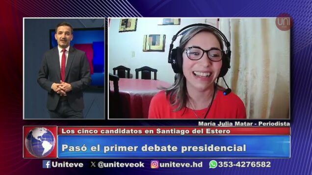 Uniteve Noticias | Pasó el primer debate presidencial