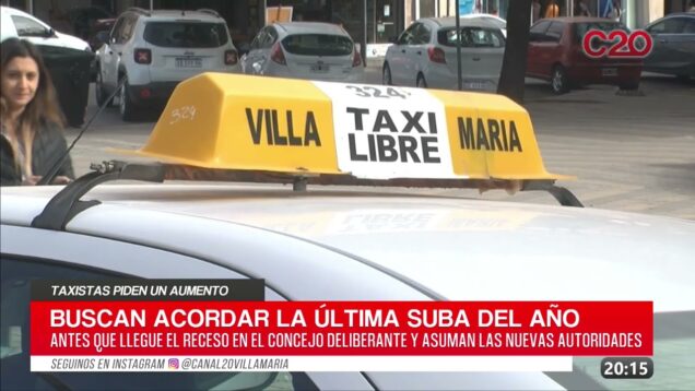 C20 Noticias | Aumento de Taxis – Raúl Gaitán