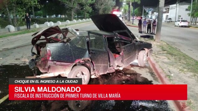 C20 Noticias | Choque en el ingreso a la Ciudad – Silvia Maldonado