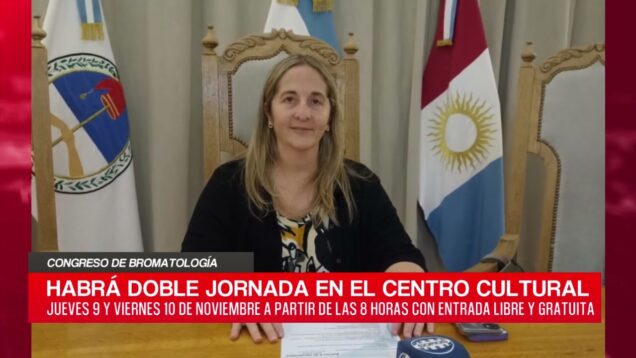 C20 Noticias | Congreso de Bromatología – Valeria Suárez