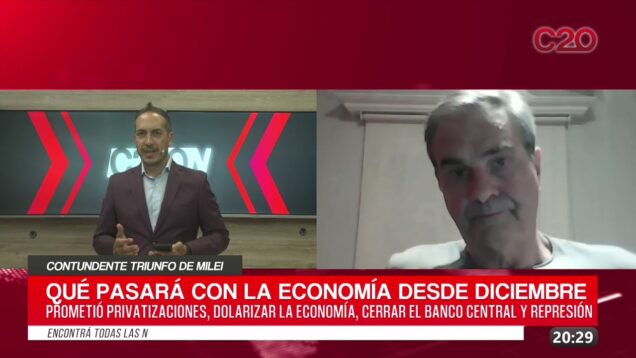 C20 Noticias | Contundente Triunfo de Milei – Alberto Costa