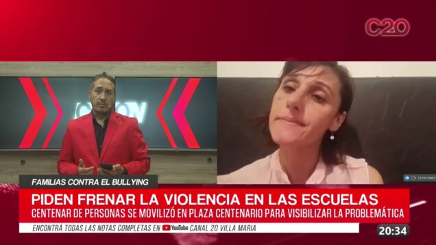 C20 Noticias | Familias por el Bullyng – Patricia Juncos