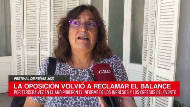 C20 Noticias | Festival de Peñas 2023 – Karina Bruno