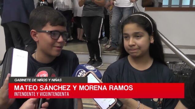 C20 Noticias | Gabinete de Niños y Niñas – Mateo Sánchez y Morena Ramos