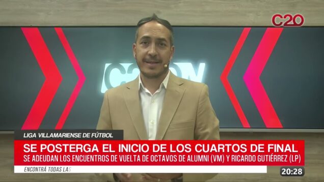 C20 Noticias | Liga Villamariense de Fútbol – Diego Conrero
