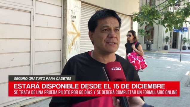 C20 Noticias | Seguro Gratuitro – Carlos Díaz