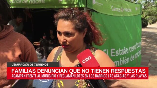 C20 Noticias | Usurpación de Terrenos – Janet Zabala y Jésica Arce