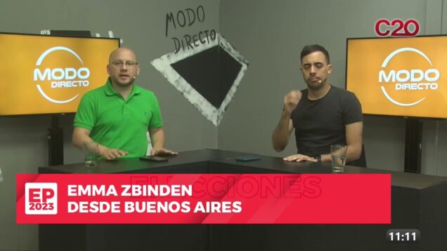 Modo Directo | Elecciones Presidenciales – Emma Zbinden