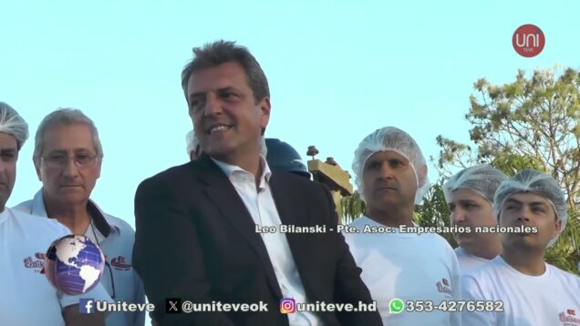 Uniteve Noticias | Repercusiones de la visita de Sergio Massa