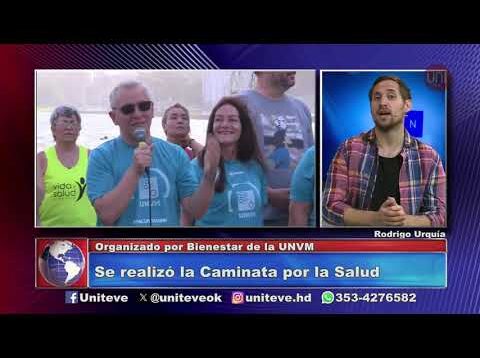 Uniteve Noticias | Se llevó a cabo la 16° Caminata por la Salud – Rodrigo Urquía