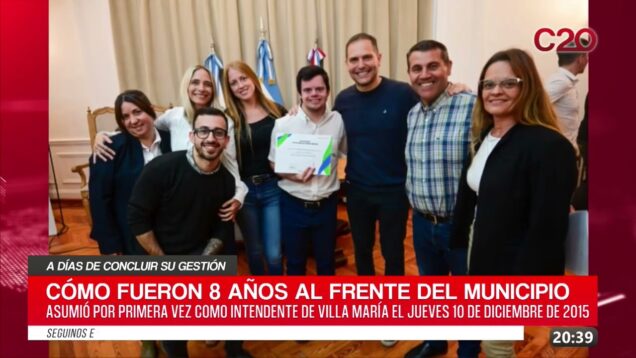 C20 Noticias | A días de concluir con su gestión – Martín Gill