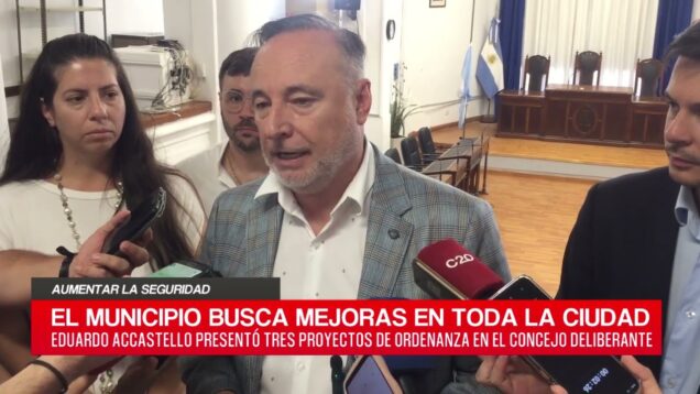 C20 Noticias | Aumenta la Seguridad – Eduardo Accastello