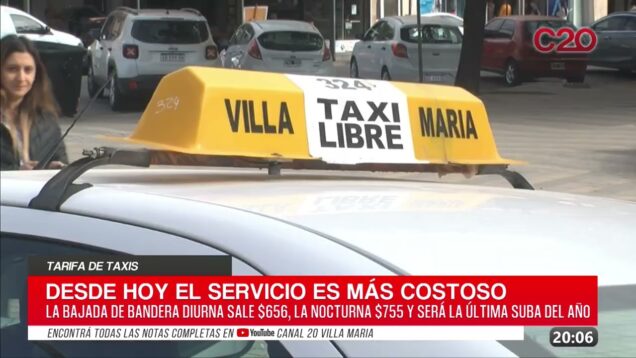 C20 Noticias | Aumento de Taxis – Raul Gaitan