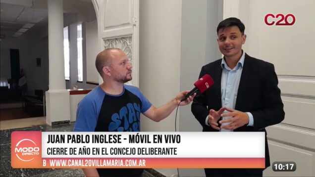 C20 Noticias | Concejo Deliberante – Juan Pablo Inglese