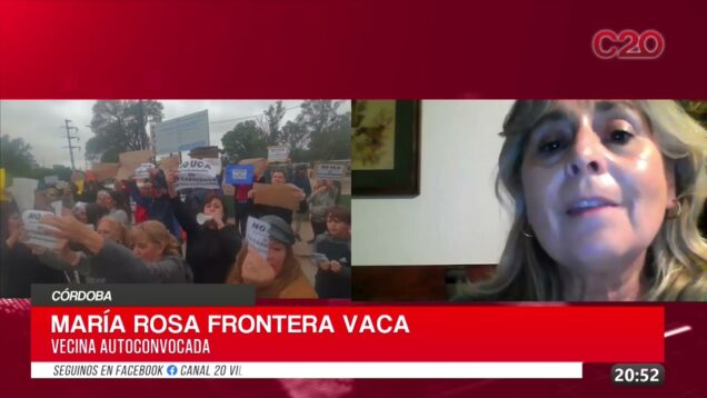 C20 Noticias | Córdoba – María Rosa Frontera Vaca