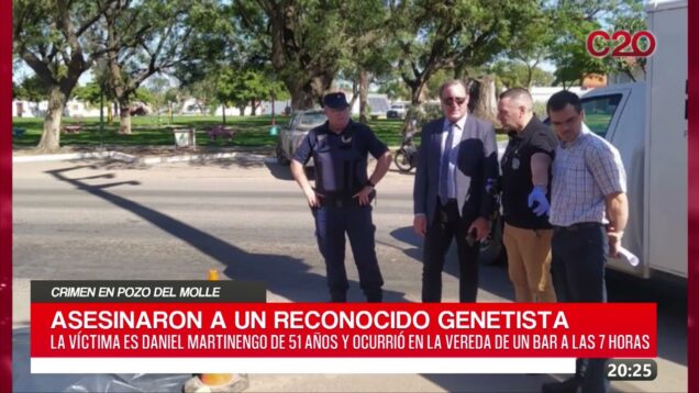 C20 Noticias | Crimen en Pozo del Molle – Rene Bosio