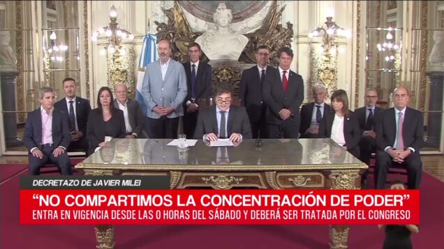 C20 Noticias | Decretazo de Javier Milei – Manuel Sosa