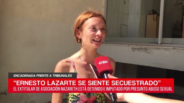 C20 Noticias | Encadenada Frente a Tribunales – Sofía Rodríguez