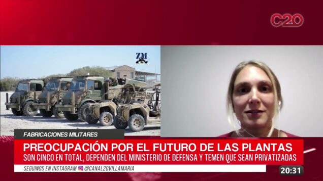 C20 Noticias | Fabricaciones Militares – Gabriela Brower de Koning