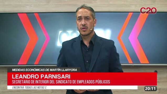 C20 Noticias | Medidas de Martín Llaryora – Leandro Parnisari