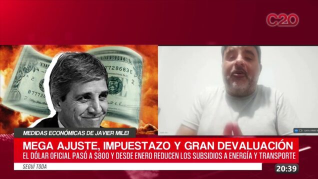 C20 Noticias | Medidas Económicas de Javier Milei – Eduardo Berardo