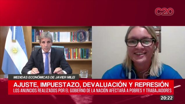 C20 Noticias | Medidas económicas de Javier Milei – Vanina Tealdi