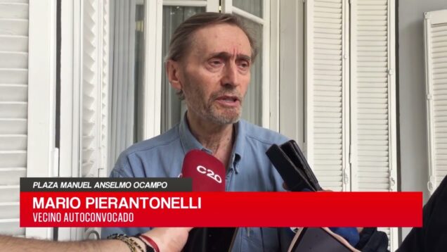 C20 Noticias | Plaza Manuel Anselmo Ocampo – Mario Pierantonelli