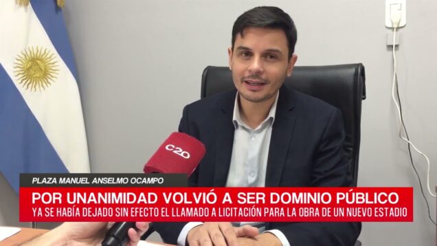 C20 Noticias | Plaza Manuel Anselmo Ocampo – Juan Pablo Inglese