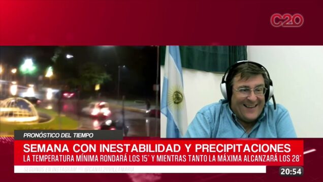 C20 Noticias | Pronostico del Tiempo – Hernan Allasia