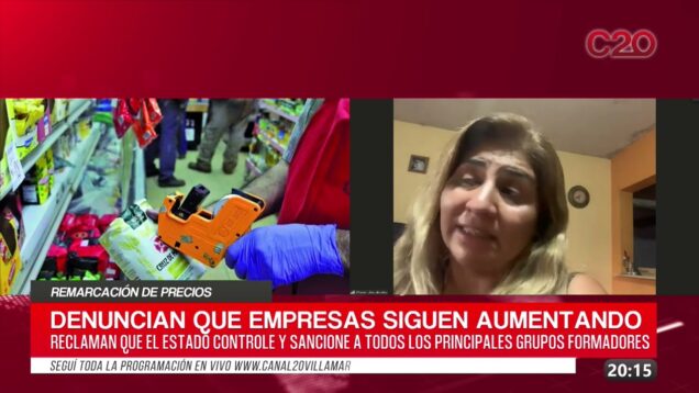 C20 Noticias | Remarcación de Precios – Silvia Alcoba