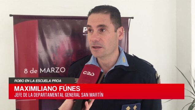 C20 Noticias | Robo en la Escuela Proa – Maximiliano Fúnes