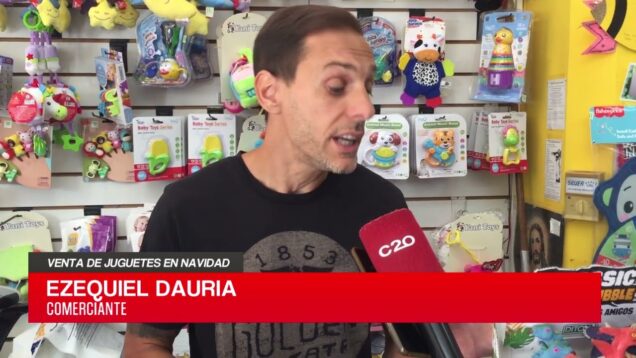 C20 Noticias | Venta de Juguetes en Navidad – Ezequiel Dauria