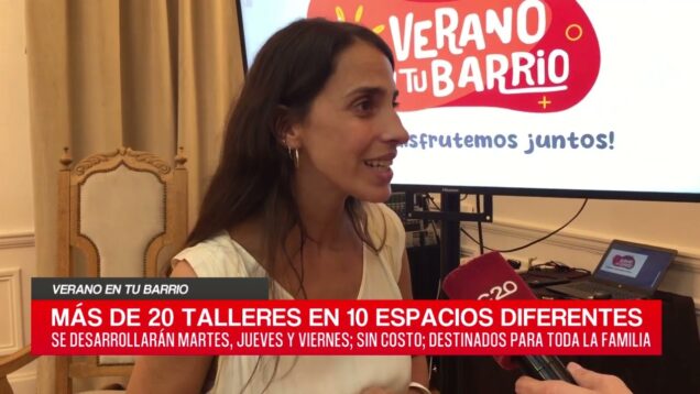 C20 Noticias | Verano en tu Barrio – Virginia Reyneri