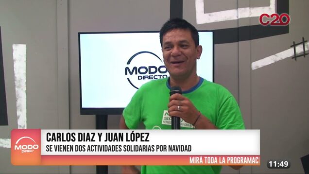 Modo Directo | Actividades Navideñas – Carlos Díaz y Juan López