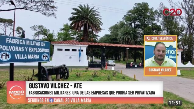 Modo Directo | Fabricaciones Militares – Gustavo Vilchez