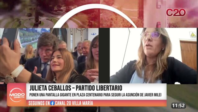 Modo Directo | Partido Libertario – Julieta Ceballos