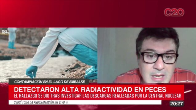C20 Noticias | Contaminación en el Lago de Embalse – Cristian Basualdo
