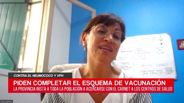 C20 Noticias | Contra el Neumococo y VPH – Paula Barbero