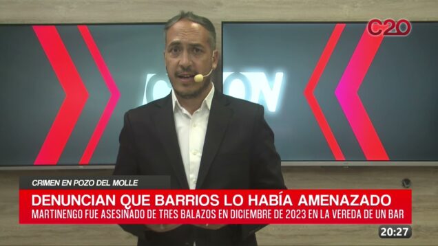 C20 Noticias | Crimen en Pozo del Molle – Analia Nicolli
