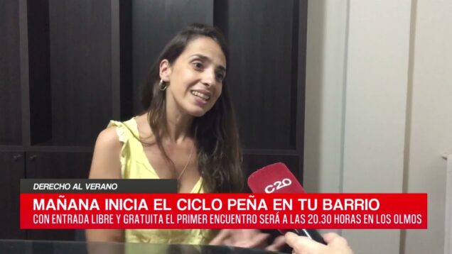 C20 Noticias | Derecho al Verano – Virginia Reyneri
