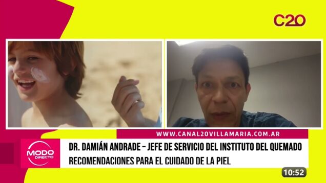 Modo Directo | Cuidado de la piel – Dr. Damián Andrade
