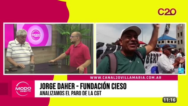 Modo Directo | Fundación Cieso – Jorge Daher