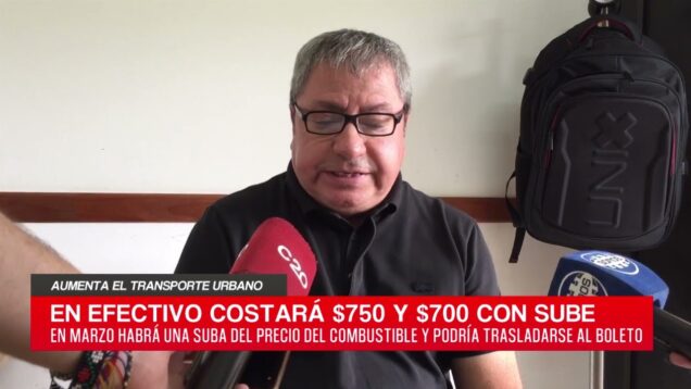 C20 Noticias | Aumenta el transporte urbano – Hugo Fernández