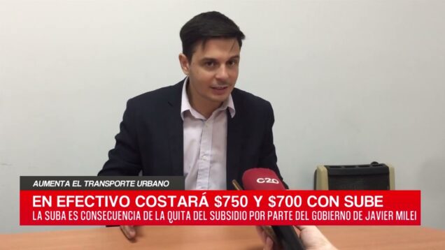 C20 Noticias | Aumenta el transporte urbano – Juan Pablo Inglese