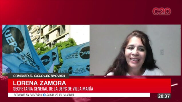 C20 Noticias | Comenzó el ciclo lectivo 2024 – Lorena Zamora