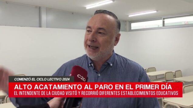 C20 Noticias | Comenzó el ciclo lectivo 2024 – Eduardo Accastello
