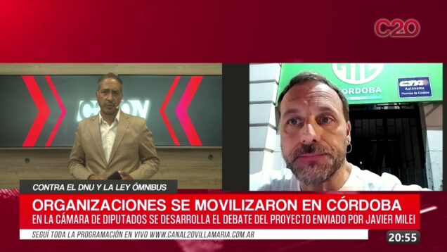 C20 Noticias | Contra el DNU y la Ley Omnibus – Federico Giuliani