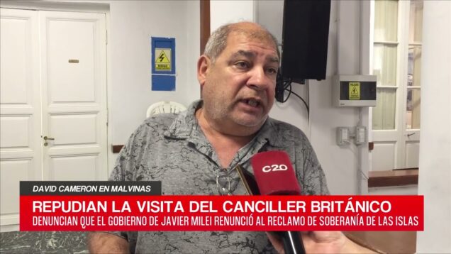 C20 Noticias | David Cameron en Malvinas – Sergio Calderón